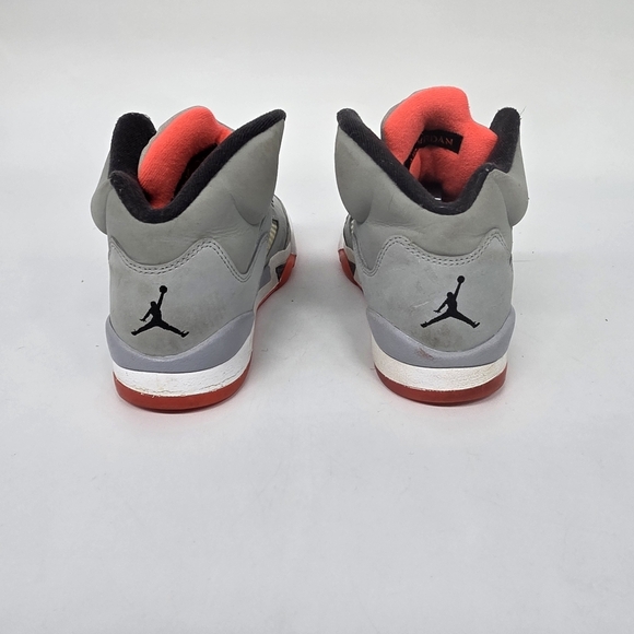 Air Jordan 5 Retro 'Hot Lava' GS Youth 5.5Y Women's 7 Wolf Grey 440892-018 Shoes - Picture 3 of 9